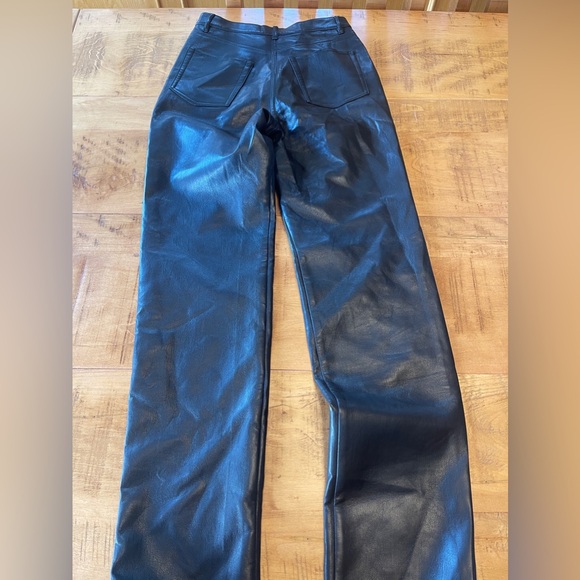 Aritzia faux leather pants - Picture 3 of 3